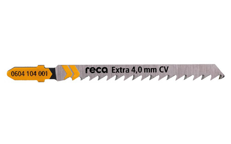 RECA Stichsägeblatt Wood Extra 4 mm für Winkelschnitte 75/100 mm