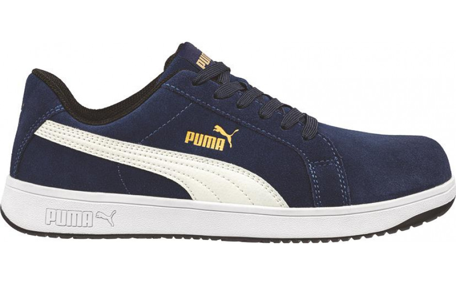 PUMA Schuh S1P Iconic Suede Navy Gr.45