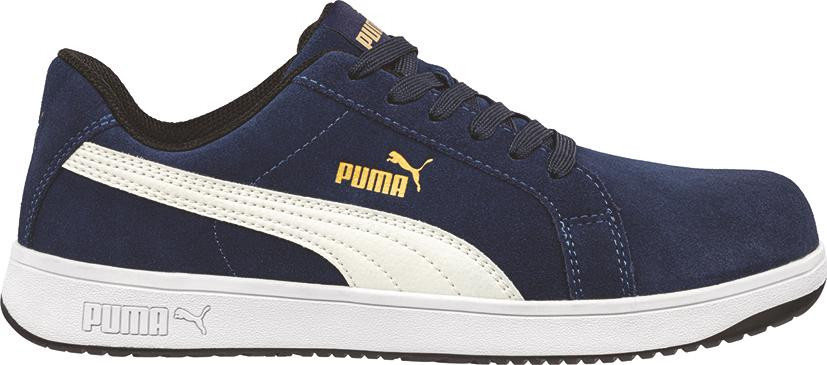 PUMA Schuh S1P Iconic Suede Navy Gr.45