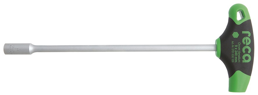 RECA T-Griff Steckschlüssel SW 10 x 240 mm