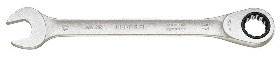 GEDORE Maulschlüssel mit Ringratsche UD-Profil 27 mm -7 R 27- Nr.:2297213