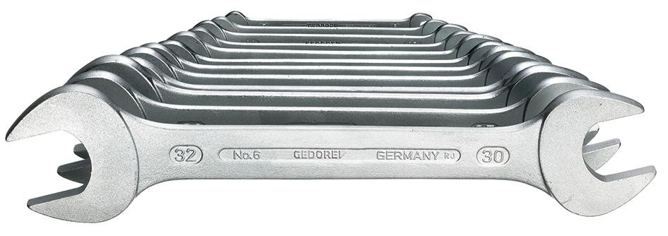GEDORE Doppelmaulschlüssel-Satz 12-teilig 6-34 mm -6-122 ISO- Nr.:6078350