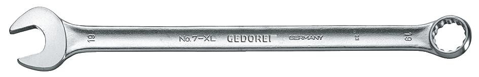 Ring-Maulschlüssel extra lang GEDORE-Vanadium ähnlich DIN 3113,7XL Sw 17 mm
