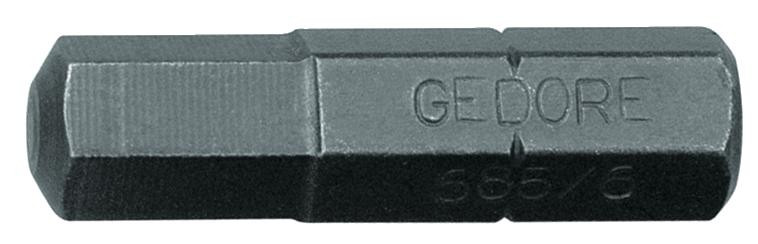 GEDORE Schraubendreherbit 1/4", Vorteilspack 10-teilig, Innen-6-kant 4 mm -685 4 S-010- Nr.:6539180