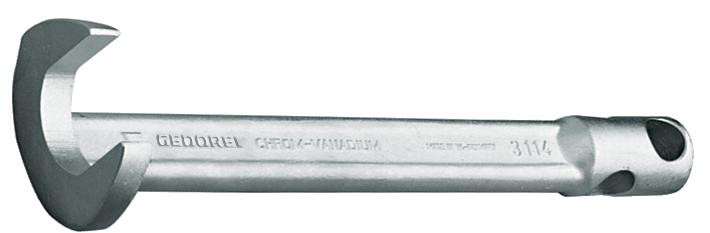 Klauenschlüssel GEDORE Vanadium, ohne Drehstift SW 27 mmx250 mm lang 3114