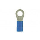 Okasta kabel stopica M4, plava, za presjek kabla 1,5-2,5 mm², izolovana