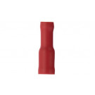 Natična cilindrična stopica 4 mm, crvena, za presjek kabla 0,5-1 mm²