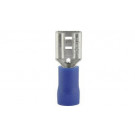 Natična stopica 4,8 mm, izolovana, plava, za presjek kabla 1,5-2,5 mm²