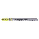 RECA list za ubodnu pilu Wood 2,5 mm CV, negativno ozubljenje, dužina: 75/100 mm