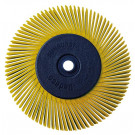 RECA Brush okrugla četka, Ø 152 x 12,7 x 25,4 mm, žuta, granulacija: 80