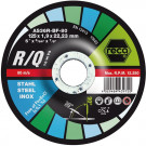 RECA rezna & brusna ploča R/Q, zakrivljena, 125 x 1,9 x 22,23 mm