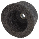 Lončasti brusni kamen za čelik, konusni, 110/90 x 55 mm, prihvat: 22,23 mm, granulacija: 16