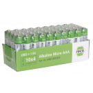 RECA baterije Alkaline tip AAA bijelo-zelene 40 komada