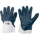 Nitrilne rukavice s produženom pasicom, plave, veličina: 9