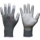RECA rukavice, poliamidne, sive, veličina: 6