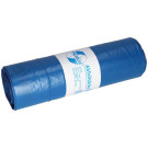 Vreća za smeće s vezicom od 120 litara, plava, 50 μm, 720 x 1000 mm, rola = 25 komada