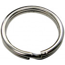 Prsten za ključeve, kaljeni, niklani, promjer: 25 mm